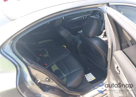 2018 Infiniti Q50 3.0T Red Sport 400 z USA, uszkodzony, nr VIN JN1FV7AR5JM480079